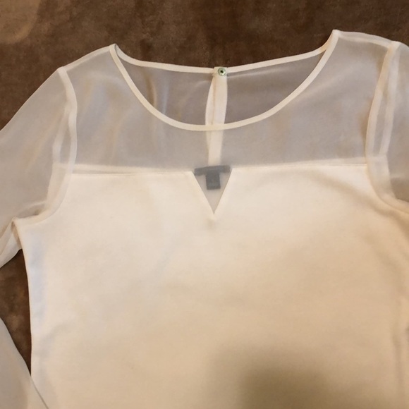 Ann Taylor top sheet sleeves - Picture 2 of 7